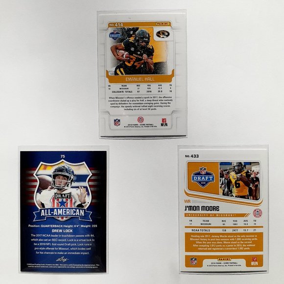 Missouri Tigers 9 Card Lot [CFBL] [C10_9_1] - Picture 4 of 8